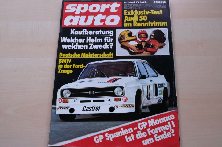 Deckblatt Sport Auto (06/1975)